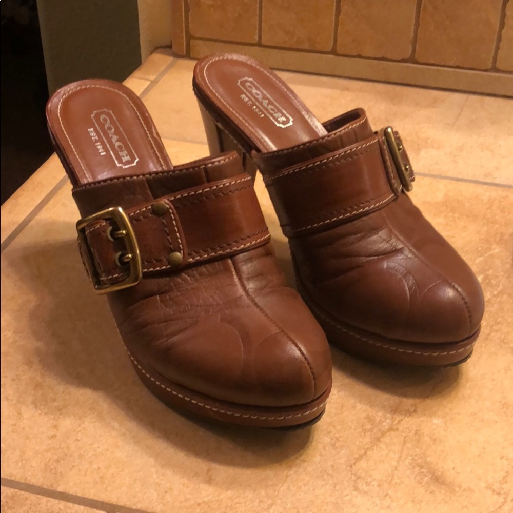 Coach Shoes- Worn Once New Condition